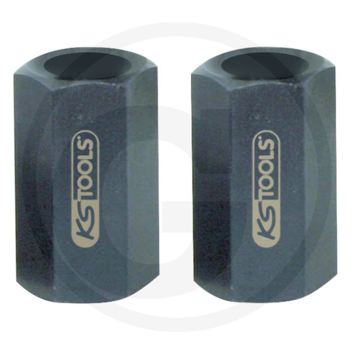 Ks tools schroefdraadadapterset, 2-delig m22 x 1,5 - 604 gram Ks tools schroefdraadadapterset, 2-delig m22 x 1,5 - 604 gram