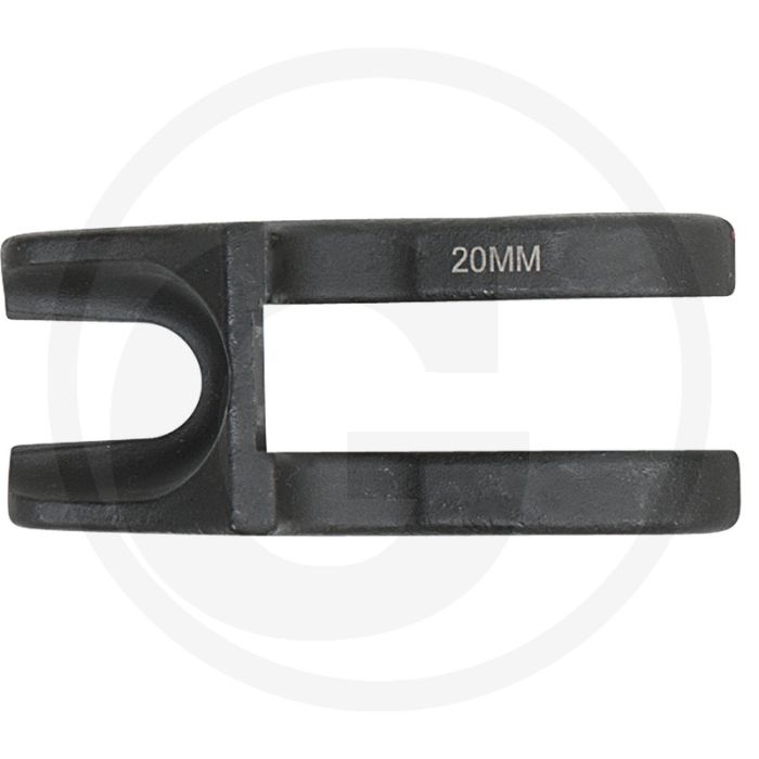 Ks tools gabel, Ø 20 mm - Breite 76mm Ks tools gabel, Ø 20 mm - Breite 76mm