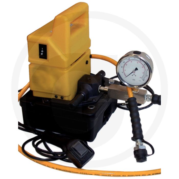 Ks tools elektrische hydrauliek-pomp, 244 mm - 700 bar, 1,9l tank, 0,37kw motor Ks tools elektrische hydrauliek-pomp, 244 mm - 700 bar, 1,9l tank, 0,37kw motor