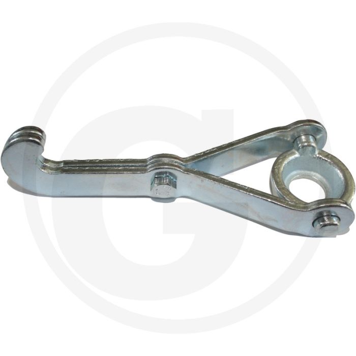 Ks tools trekkerhaak met opnamering Ø14 mm + Ø18 - speciaal staal