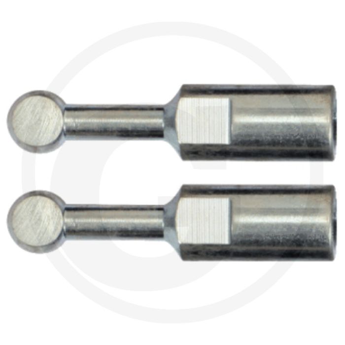 Ks tools kogelkop-lageradapterset, 2-delig, Ø 12, 50x15x83 mm Ks tools kogelkop-lageradapterset, 2-delig, Ø 12, 50x15x83 mm
