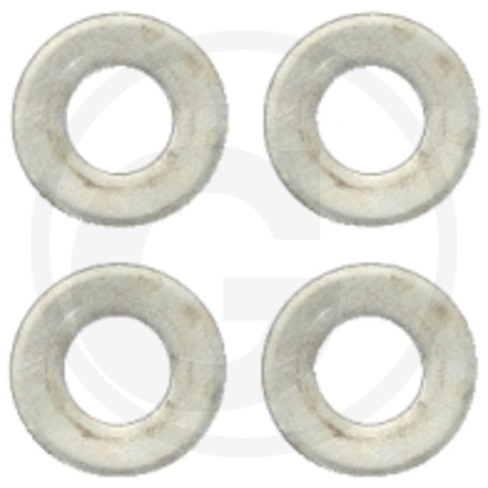 Ks tools u-ringenset voor trekstangen, 4 stuks - 38x6x38 mm