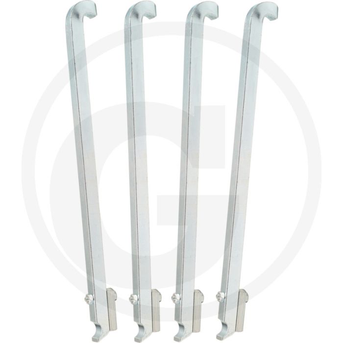 Ks tools Absatzsatz für Kugellagerabzieher, 4-teilig - Spezial-Werkzeugstahl, 47x22x240mm Ks tools Absatzsatz für Kugellagerabzieher, 4-teilig - Spezial-Werkzeugstahl, 47x22x240mm