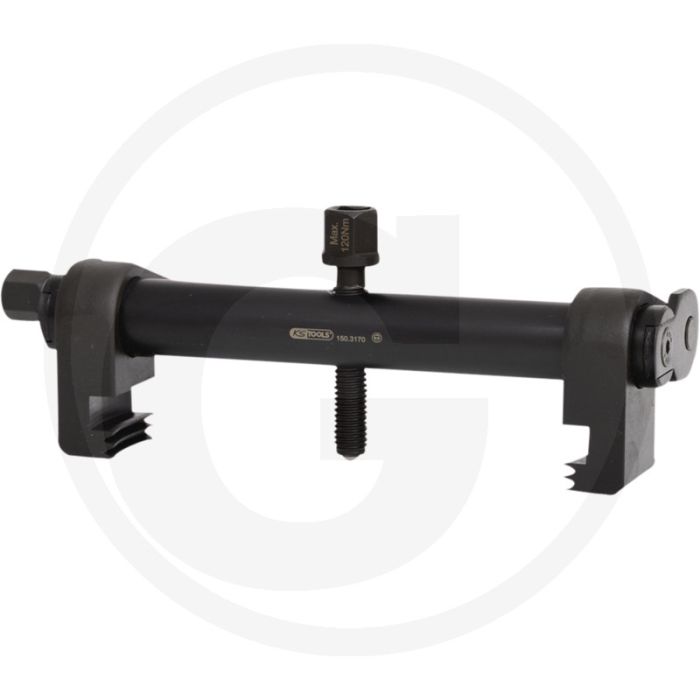 Ks tools gegroefde poelietrekker Ø 40-165 mm - speciaal staal, 2,5 ton belasting