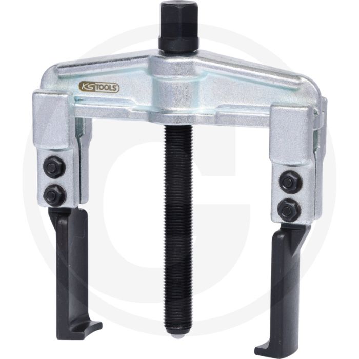 Ks tools schnellspann-universal-abzieher 2-armig mit extrem - schmale ausführung, spitz zulaufender hakenfuß Ks tools schnellspann-universal-abzieher 2-armig mit extrem - schmale ausführung, spitz zulaufender hakenfuß