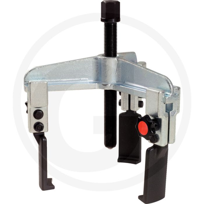 Ks tools trekker 3-armig met slanke haken en snel - 5 ton belasting Ks tools trekker 3-armig met slanke haken en snel - 5 ton belasting