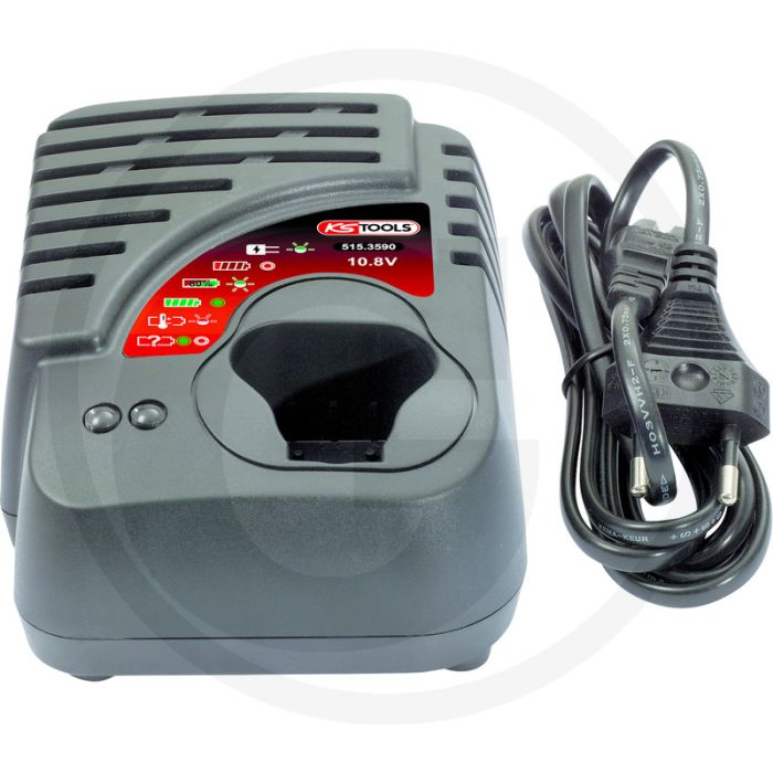 Ks tools universal-schnellladegerät, für 10,8v - lithium-ion-hochleistungs-akku Ks tools universal-schnellladegerät, für 10,8v - lithium-ion-hochleistungs-akku