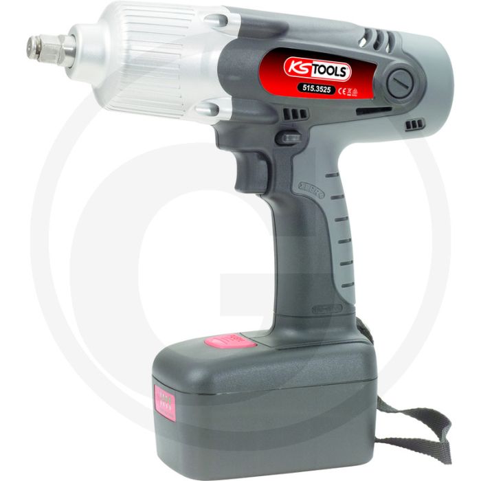 Ks tools 1/2'' accu-slagmoersleutel met draaimomentinstelling, 539nm, 1.800u/min - lithium-ion, 18v Ks tools 1/2'' accu-slagmoersleutel met draaimomentinstelling, 539nm, 1.800u/min - lithium-ion, 18v