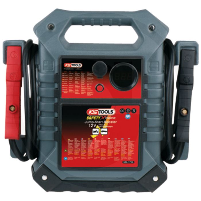 Ks tools startbooster 12v, 700a - ideaal voor auto's en bestelwagens