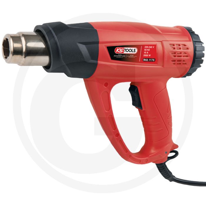 Ks tools heißluftpistole, digital - breedte 260mm