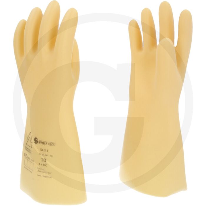 Ks tools elektriker-schutzhandschuh mit schutzisolierung, größe 10 - 1,5 mm isolierung