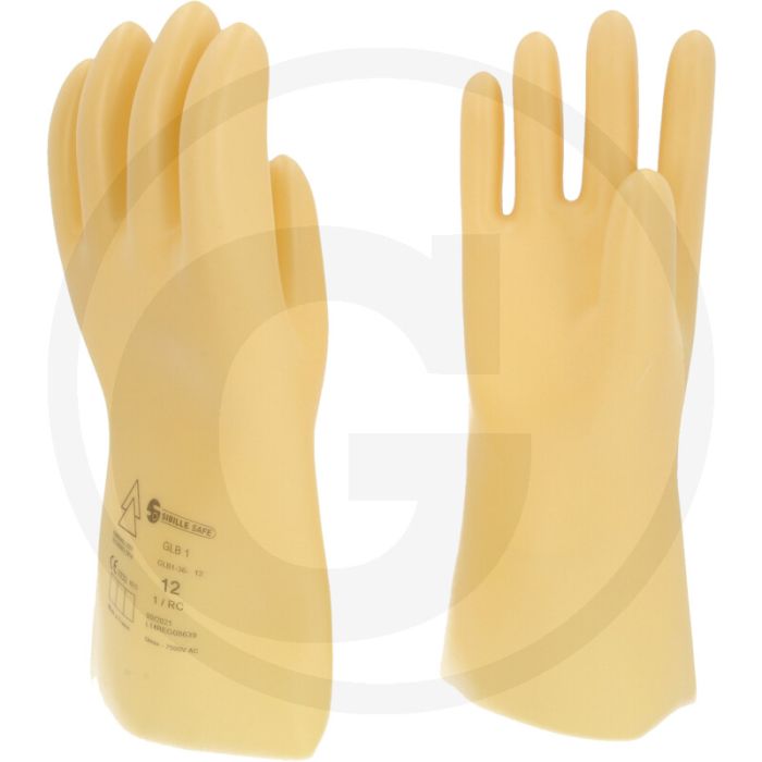 Ks tools elektriker-schutzhandschuh mit schutzisolierung, größe 12, isolierung nach din en 60903, 1,5 mm stärke