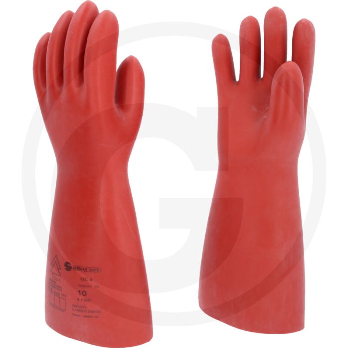 Ks tools elektriker-schutzhandschuh mit mechanischem schutz, größe 10, rot, din en 60903, 36000v, klasse 4, 3,5 mm Ks tools elektriker-schutzhandschuh mit mechanischem schutz, größe 10, rot, din en 60903, 36000v, klasse 4, 3,5 mm