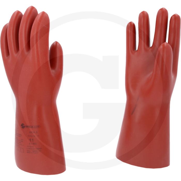 Ks tools elektriker-schutzhandschuh, größe 11, rot, din en 60903 zertifiziert