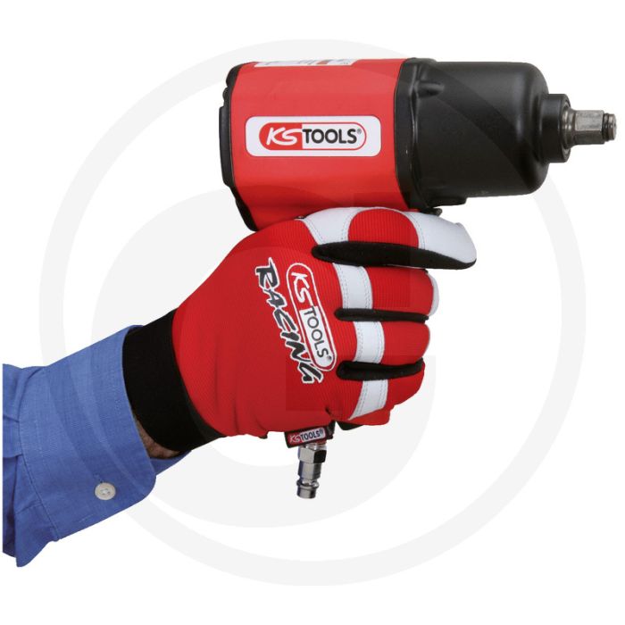 Ks tools lederen handschoen voor monteurs, l - synthetik-leder, vibrationsdämm-auflagen Ks tools lederen handschoen voor monteurs, l - synthetik-leder, vibrationsdämm-auflagen