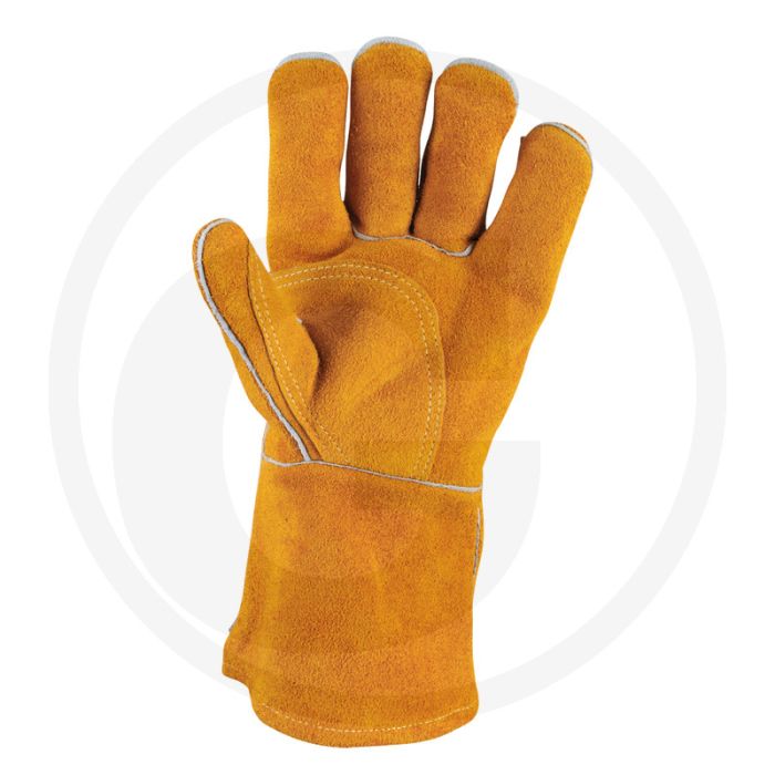 Ks tools leren lashandschoen, m - hittebestendig