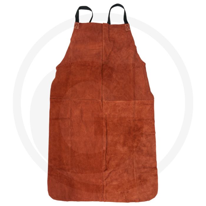 Ks tools lasschort, l - rindsleder, verstelbare taille en lengte, 775g