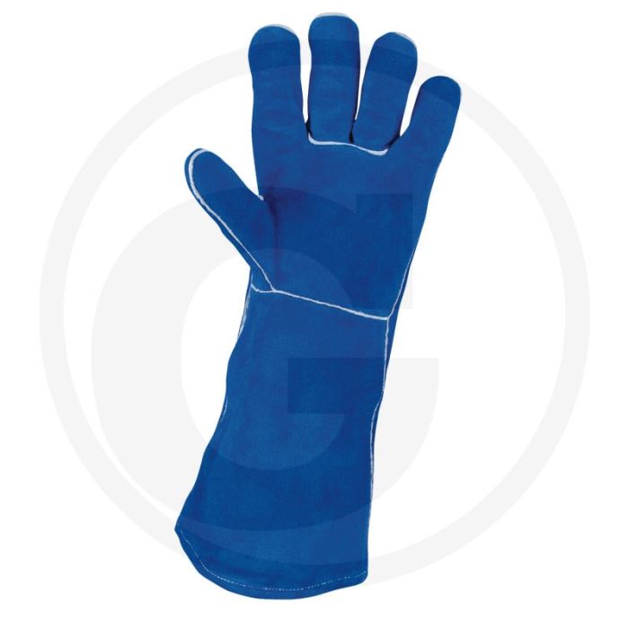 Ks tools leren lashandschoen lang, m - hittebestendig Ks tools leren lashandschoen lang, m - hittebestendig