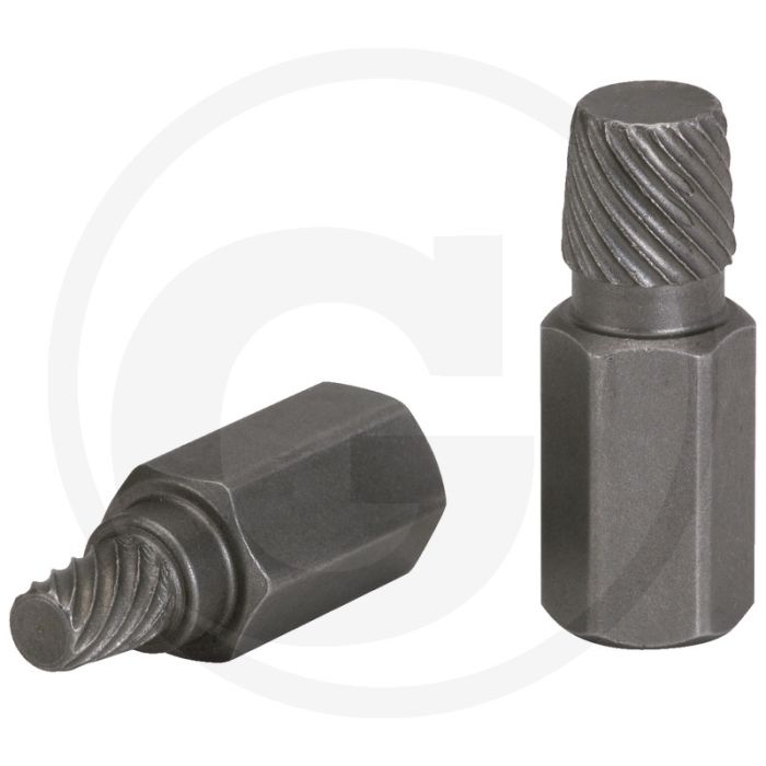 Ks tools uitdraaier, 1/8" - extra korte uitvoering met 13,0 mm buitensechskantantrieb