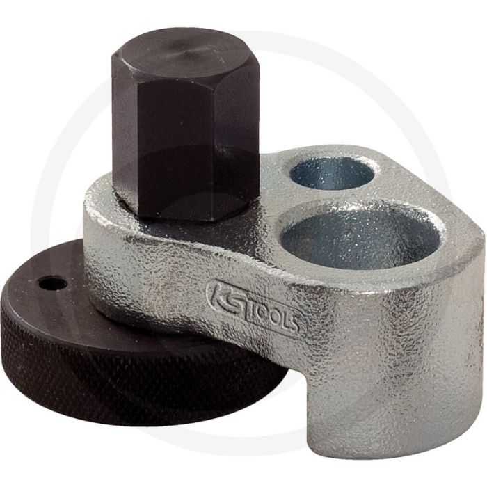 Ks tools draadeind-uitdraaier, Ø: 5 - 20 mm - voor stehbolzen - rechts- / links-spannfunktion - lengte: 110mm Ks tools draadeind-uitdraaier, Ø: 5 - 20 mm - voor stehbolzen - rechts- / links-spannfunktion - lengte: 110mm