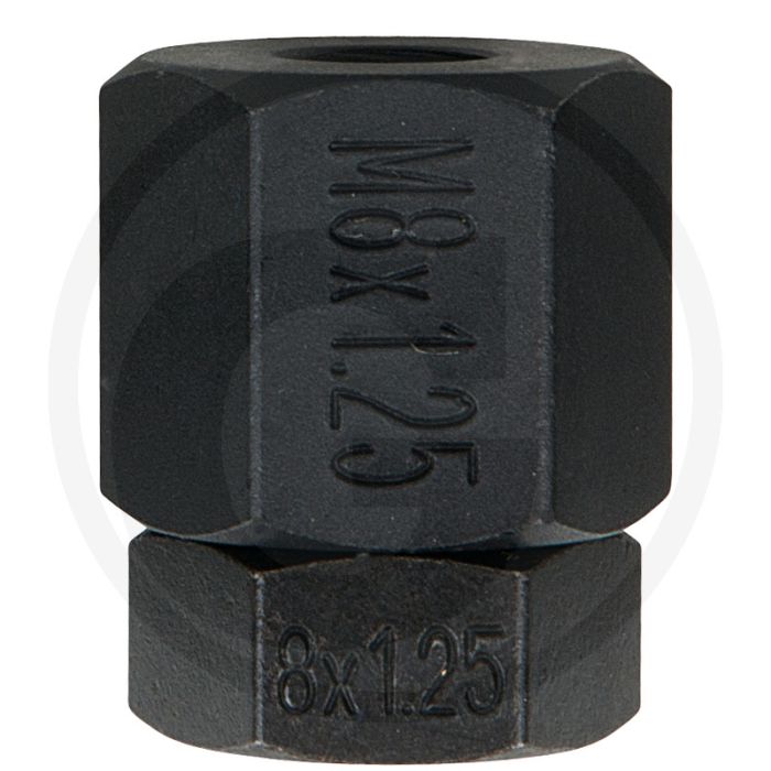 Ks tools ausbauhülse, 2-tlg. m8 x 1,25 - zum ausdrehen von stehbolzen - flache und kompakte ausführung Ks tools ausbauhülse, 2-tlg. m8 x 1,25 - zum ausdrehen von stehbolzen - flache und kompakte ausführung