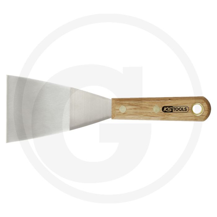 Ks tools plamuurmes, edelstaal, 75mm, houtgreep - extreme interkristalline corrosiebestendigheid Ks tools plamuurmes, edelstaal, 75mm, houtgreep - extreme interkristalline corrosiebestendigheid