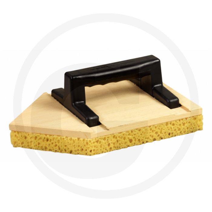 Ks tools houten schuurblok, punt met schuim 180x270 mm - met kunststof griff