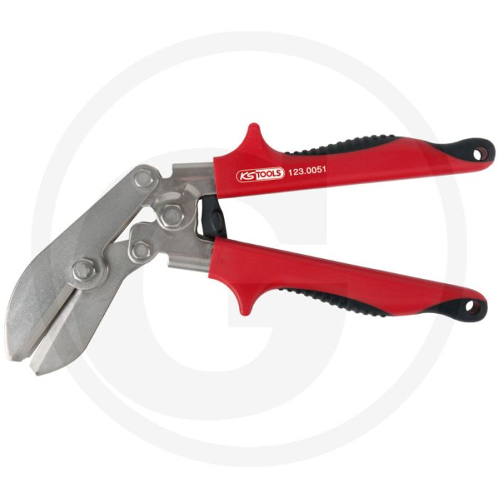 Ks tools rohr-einziehzange, abgewinkelt, 225 mm - selbstöffnend, 5 schneiden, stahl Ks tools rohr-einziehzange, abgewinkelt, 225 mm - selbstöffnend, 5 schneiden, stahl