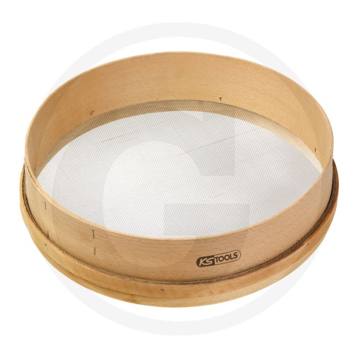 Ks tools zandzeef Ø 420mm, kunststoff, maaswijdte 1,9 mm - rond, hout, d=420mm, 2,3mm Ks tools zandzeef Ø 420mm, kunststoff, maaswijdte 1,9 mm - rond, hout, d=420mm, 2,3mm