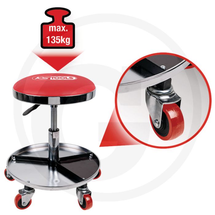 Ks tools ks tools fahrbarer und höhenverstellbarer Arbeitsständer mobil und höhenverstellbar - maximale Belastung 135 kg