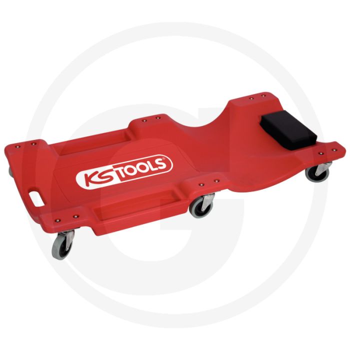 Ks tools ligwagen l1030 x b480 x h115 mm met 6 zwenkwielen Ks tools ligwagen l1030 x b480 x h115 mm met 6 zwenkwielen