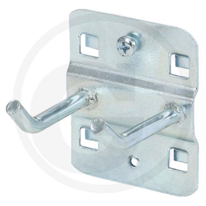 Ks tools dubbele gereedschaphaak met schuin gebog Ø 6 mm, 50 mm - passend für lochmaß 10 x 10 mm. Ks tools dubbele gereedschaphaak met schuin gebog Ø 6 mm, 50 mm - passend für lochmaß 10 x 10 mm.