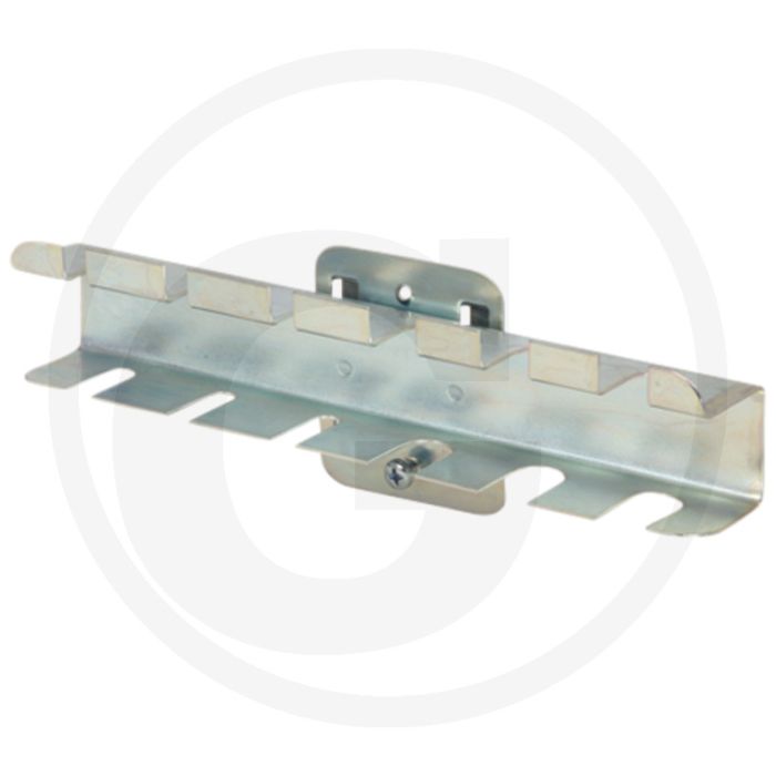 Ks tools schroevendraaierhouder, 6 gaten, 150 x 55 mm - verzinkt staal, 1,5 mm dikte Ks tools schroevendraaierhouder, 6 gaten, 150 x 55 mm - verzinkt staal, 1,5 mm dikte