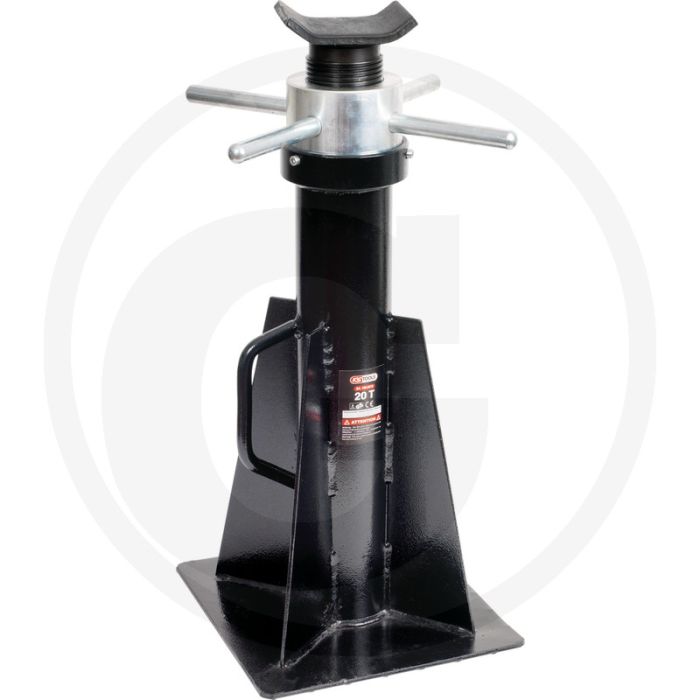 Ks tools unterstellbock stahl mit schn, 160.0378 - solide gebaut, für hohe fahrzeuggewichte, hohe standsicherheit - 380x705x380 mm