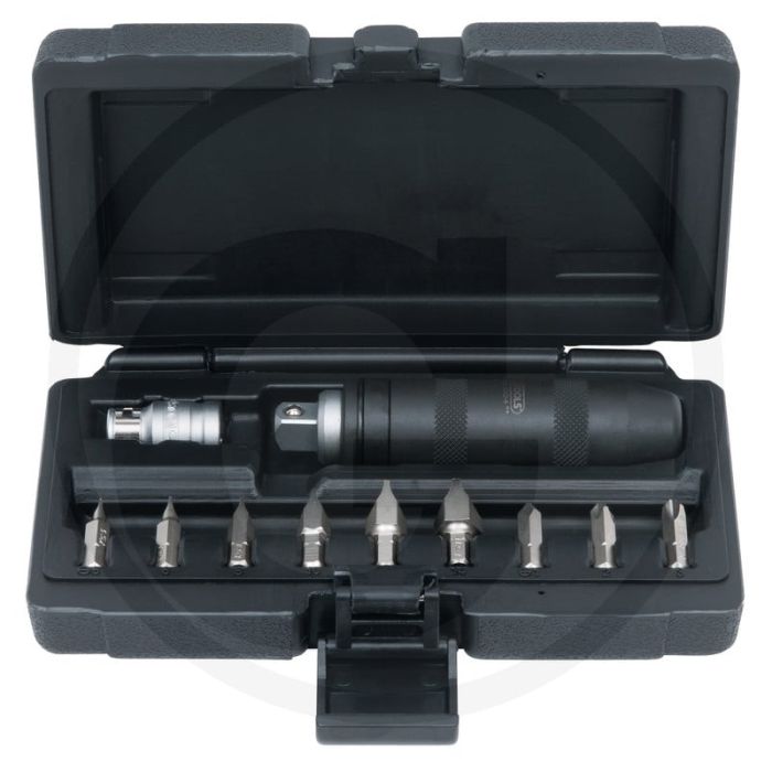 Ks tools 1/2" Handschlagschraubersatz 11-teilig - Spezialstahl mit Kunststoffkoffer