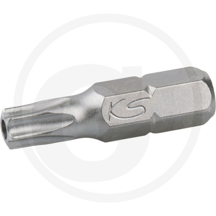 Ks tools 1/4" classic bit für tx-bohrschrauben, 25mm, tb7 - tx-torx® mit bohrung Ks tools 1/4" classic bit für tx-bohrschrauben, 25mm, tb7 - tx-torx® mit bohrung