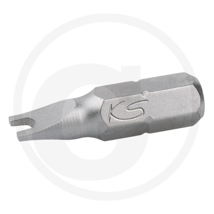 Ks tools ks tools 1/4" classic bit voor spannerschrauben, 25mm, 4mm - buitenzeskantaandrijving, din 3126, iso 1173-c 6,3 Ks tools ks tools 1/4" classic bit voor spannerschrauben, 25mm, 4mm - buitenzeskantaandrijving, din 3126, iso 1173-c 6,3