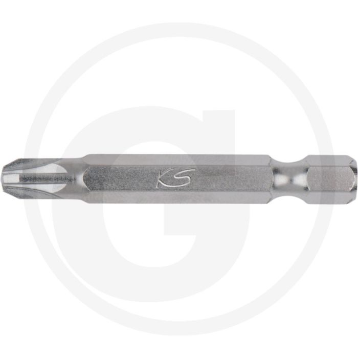 Ks tools 1/4" classic bit für kreuzschlitz-schrauben pz, 50mm, pz1 - vernickelt, spezial-werkzeugstahl Ks tools 1/4" classic bit für kreuzschlitz-schrauben pz, 50mm, pz1 - vernickelt, spezial-werkzeugstahl