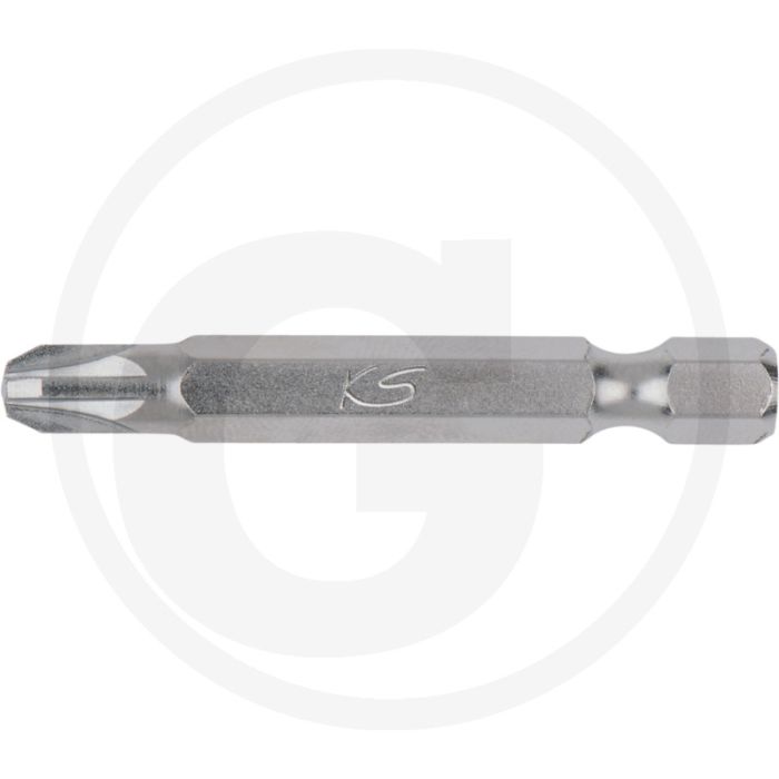 Ks tools 1/4" classic bit für kreuzschlitzschrauben pz2, 50mm, vernickelt Ks tools 1/4" classic bit für kreuzschlitzschrauben pz2, 50mm, vernickelt