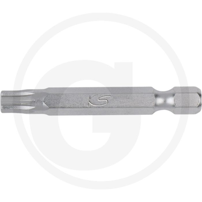 Ks tools 1/4" classic bit für vielzahn-schrauben, 50mm, m8 - polytooth, din 3126 iso 1173 e 6,3 Ks tools 1/4" classic bit für vielzahn-schrauben, 50mm, m8 - polytooth, din 3126 iso 1173 e 6,3