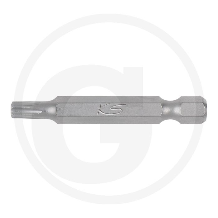Ks tools 1/4" classic bit voor tx-schroeven met boring, 50mm, tb20 - ideaal voor handwerk en industrie Ks tools 1/4" classic bit voor tx-schroeven met boring, 50mm, tb20 - ideaal voor handwerk en industrie
