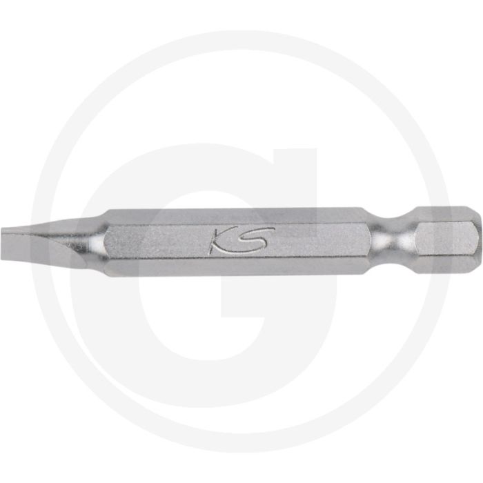 Ks tools 1/4" classic bit zaagsnede, 50mm, 9mm - buitenzeskantaandrijving, vernikkeld, speciaal staal Ks tools 1/4" classic bit zaagsnede, 50mm, 9mm - buitenzeskantaandrijving, vernikkeld, speciaal staal