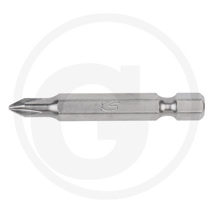 Ks tools 1/4" classic bit ph0, 50mm - nickelé special-werkzeugstahl Ks tools 1/4" classic bit ph0, 50mm - nickelé special-werkzeugstahl