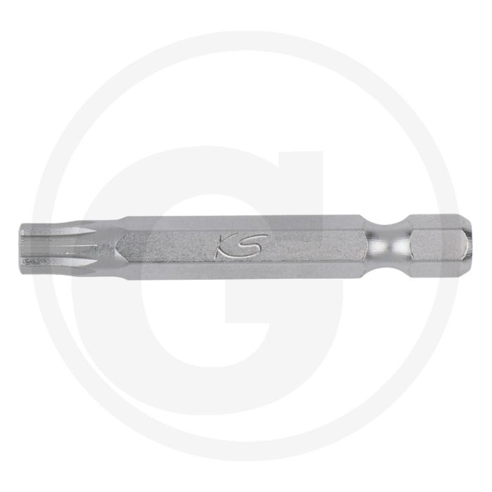 Ks tools 1/4" bit xzn, 50mm, m10 - vielzahn, vernickelt, din 3126/iso 1173-e6.3 Ks tools 1/4" bit xzn, 50mm, m10 - vielzahn, vernickelt, din 3126/iso 1173-e6.3