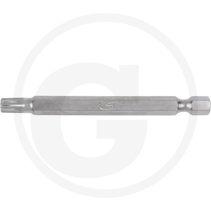 Ks tools 1/4" classic bit tx, 75mm, t8 - torx, longueur 75mm, profil t8