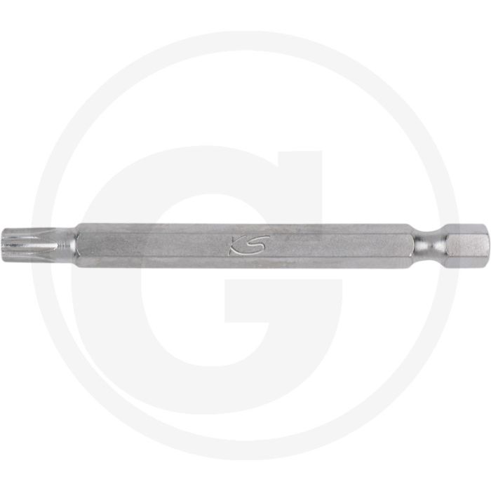 Ks tools Embout classique 1/4" tx, 75mm, t9 - torx, din 3126 / iso 1173-e 6,3