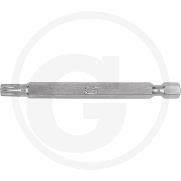 Ks tools 1/4" classic bit für tx-bohrschrauben, 75mm, tb30 - tx-torx® mit bohrung, 6.32x6.32x75mm Ks tools 1/4" classic bit für tx-bohrschrauben, 75mm, tb30 - tx-torx® mit bohrung, 6.32x6.32x75mm