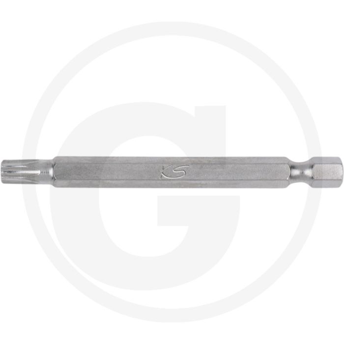 Ks tools 1/4" classic bit für tx-bohrschrauben, 75mm, tb40 - tx-torx® mit bohrung, 6.32x6.32mm Ks tools 1/4" classic bit für tx-bohrschrauben, 75mm, tb40 - tx-torx® mit bohrung, 6.32x6.32mm