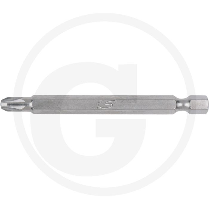 Ks tools 1/4" classic bit für kreuzschlitz-schrauben pz1 - 75mm, vernickelt, spezial-werkzeugstahl Ks tools 1/4" classic bit für kreuzschlitz-schrauben pz1 - 75mm, vernickelt, spezial-werkzeugstahl