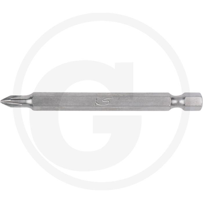 Ks tools 1/4" classic bit für kreuzschlitzschrauben ph1, 75mm, vernickelt Ks tools 1/4" classic bit für kreuzschlitzschrauben ph1, 75mm, vernickelt